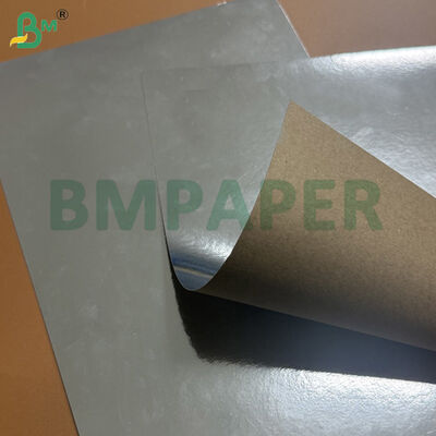 300gsm Silver Foil Face Cardboard Kraft Back Laminated Paper For Luxury Packaging