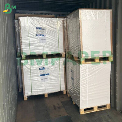 Cartoncino bianco liscio stampabile per hobby, carte da gioco ad alta lucentezza