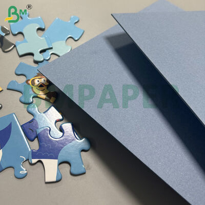 1.45mm Cartone Blu Per La Realizzazione Di Puzzle A Misura Di Bambino 787mm X 1092mm