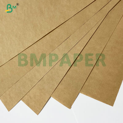 70-85g 100% di polpa di legno vergine Kraft marrone resistente alle lacrime Farina / carta di imballaggio di cemento