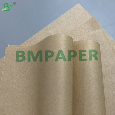 Carta di confezionamento per panini compostabile 30 gm 40 gm carta a prova di olio per ristoranti fast food
