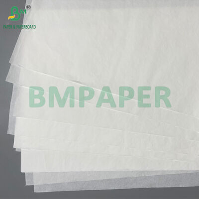 14GSM 19GSM 25GSM Tessitura a strisce super sottile Carta di tabacco bianca in rulli