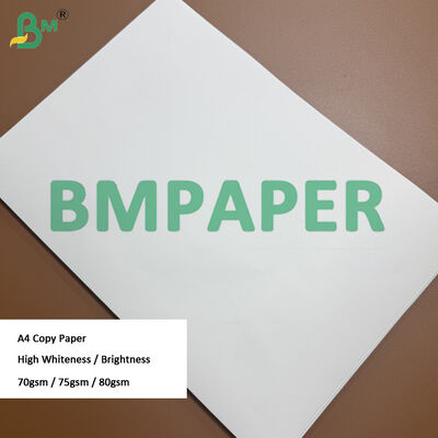 80 grammi Carta di copia di alta bianchezza Jumbo Rolls 1055mm 914mm, Luminosità 102%-106%