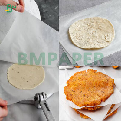 19g 20g 25g carta per la separazione delle tortillas per avvolgere il rotolo delle tortillas