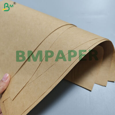 50lb 55lb Unbleached Extensible Kraft Paper For Chemical Packaging 79 x 109cm