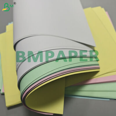 80 gm NCR CFB Giallo Rosa Carta senza Carbonio Per Stampa Digitale 216 x 279mm
