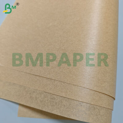 Rotoli di carta da forno antiaderente resistente al calore color marrone da 42 g/m²
