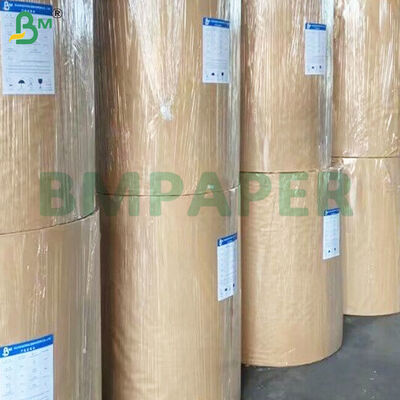 100 grammi di rotoli di carta kraft marrone ad alta resistenza per la produzione di sacchetti