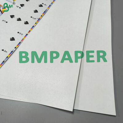 Tessitura di lino Opague Anti-falsificazione Black Core Poker Cardstock