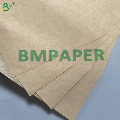Rotolo di carta intercalare in vetro Kraft naturale 35 - 40 g/m² Carta separatrice antimuffa per vetro rivestito PV automobilistico