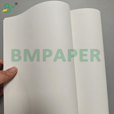 Rotoli di carta Kraft bianca ad alta resistenza da 120 g/m² per borse della spesa
