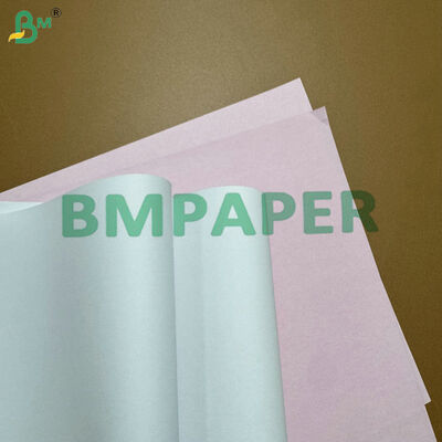 Carta di copia bianca rosa a 2 colonne a 3 colonne di 70 grammi A4 senza carbonio per fatture e ricevute