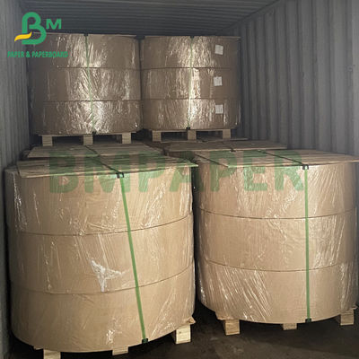75gm Brown Kraft High Expandable Strong Cement Bag Roll di carta