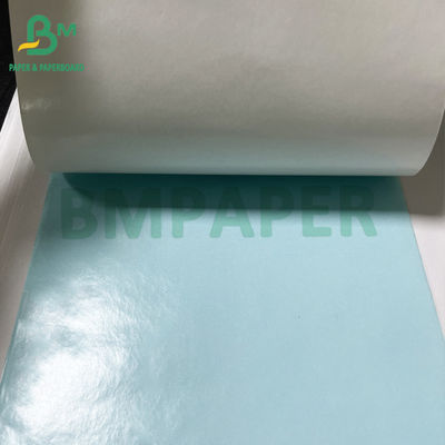 Carta di rilascio rivestita in silicio bianca blu liscia 80 gm greaseproof