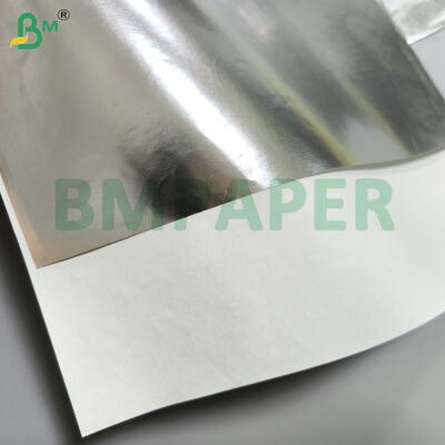 Beer Bottle Label Base Paper One Side Silver & Gold One Side White