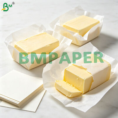 45 g Carta di imballaggio greaseproof per imballaggio di burro / margarina